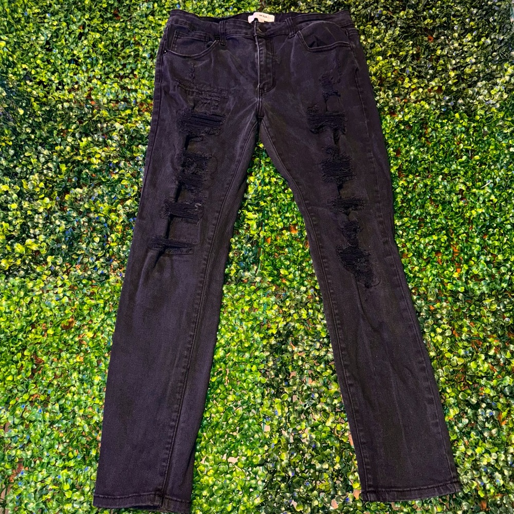 Men’s Novamen textured Jeans 36